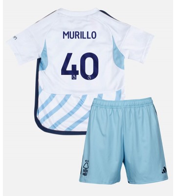 Nottingham Forest Murillo #40 Borta Kläder Barn 2023-24 Kortärmad (+ Korta byxor)